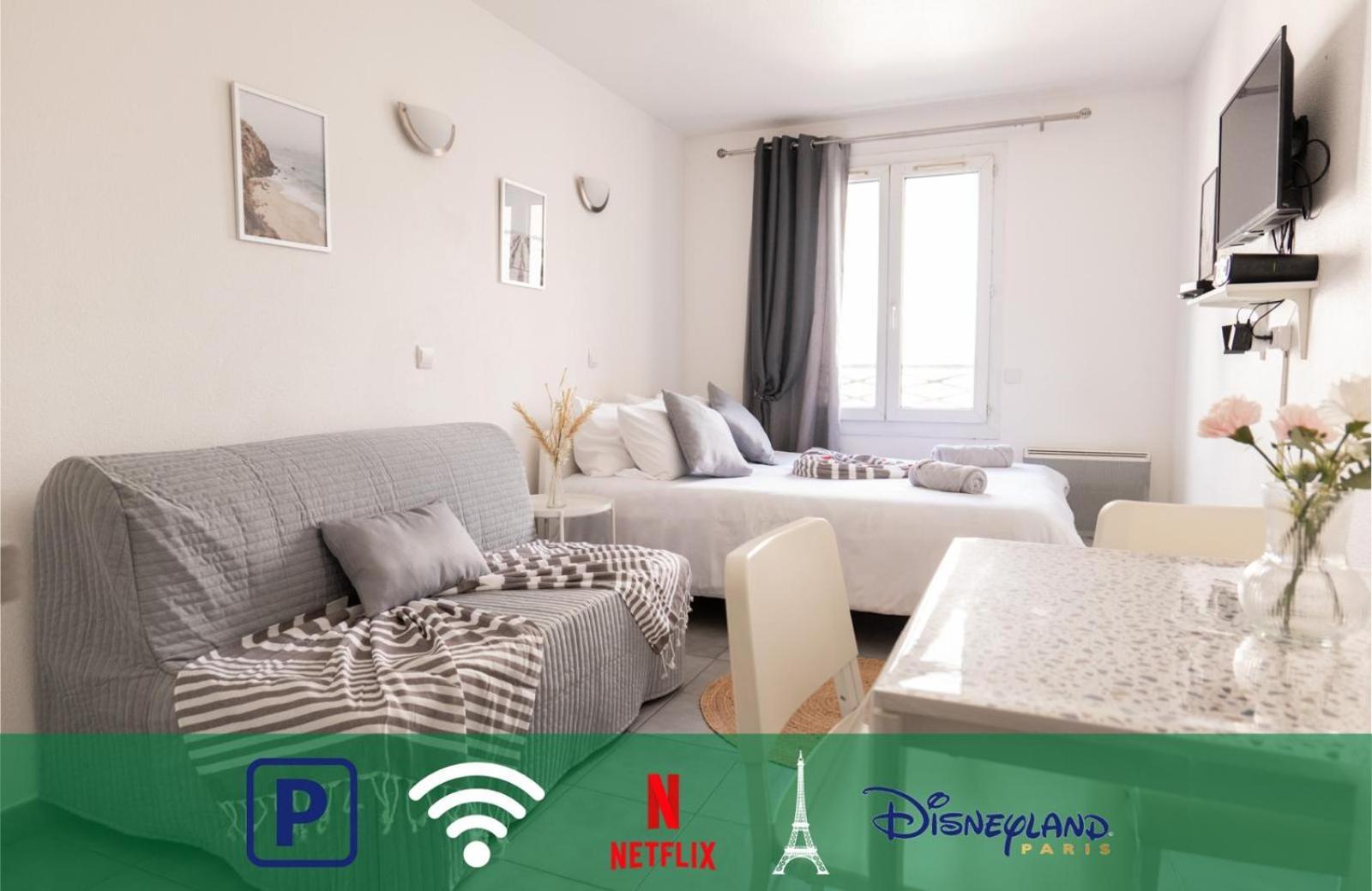 Cosy Appartement - 4 Personnes - Disneyland & Paris Бюсси-Сен-Жорж Экстерьер фото
